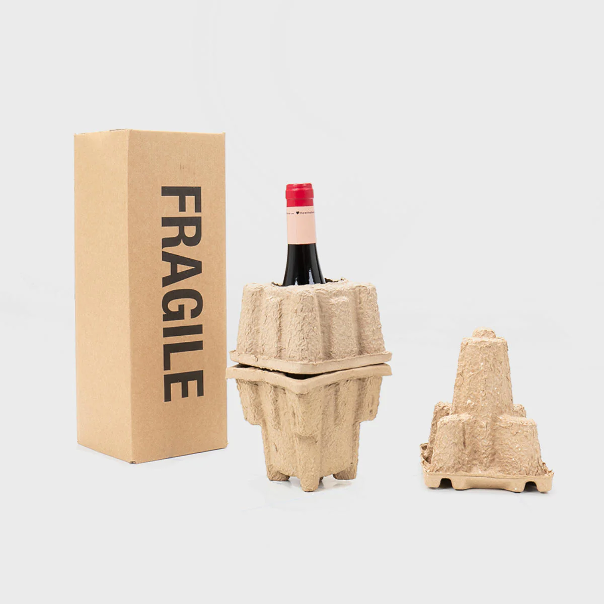 1 bottle Pulpsafe shipping box - Image 2