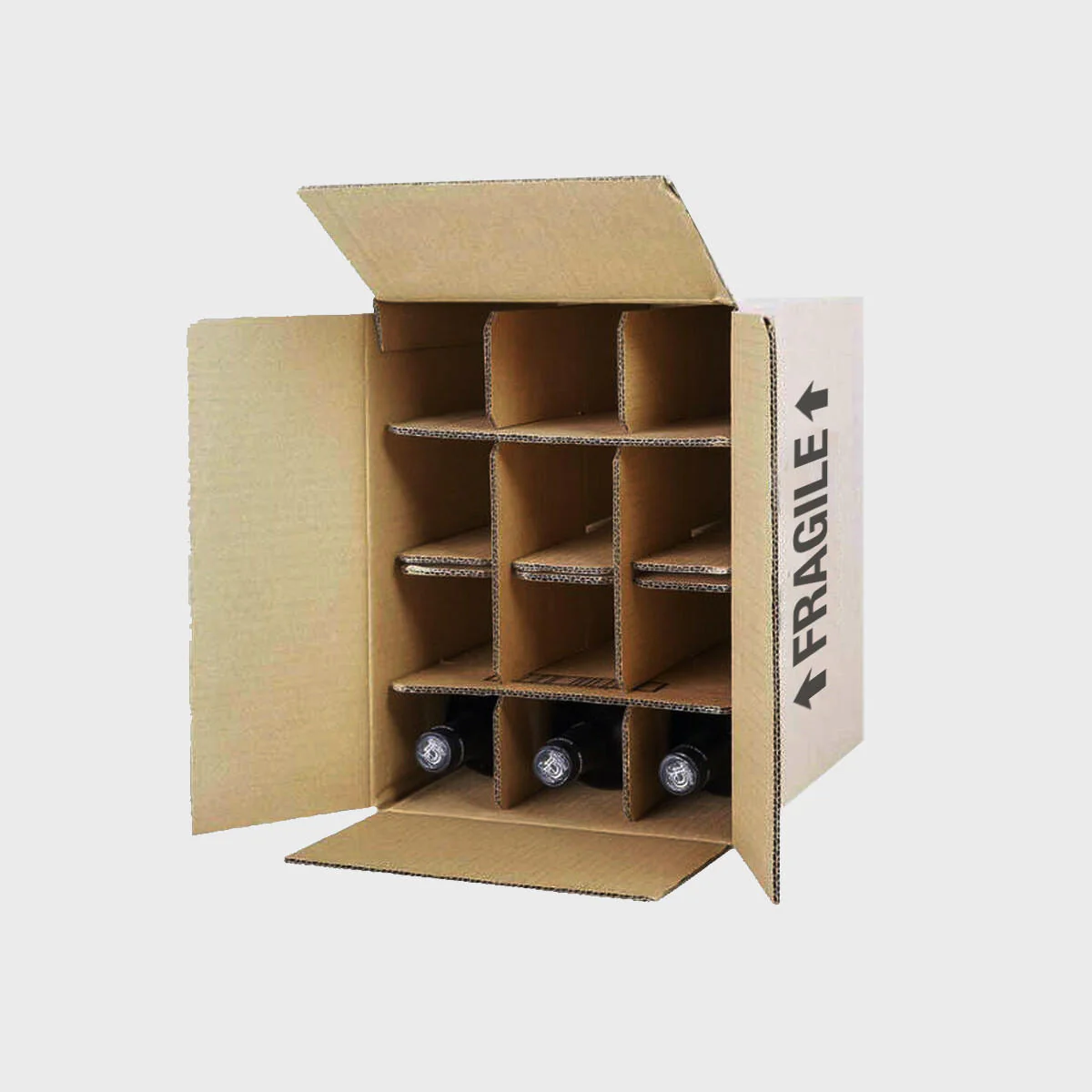 12 beer bottle budget shipping box - Image 2