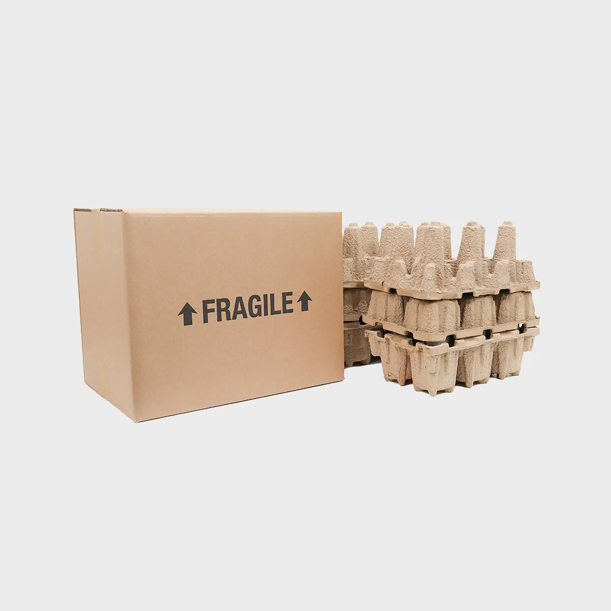 12 bottle Pulpsafe shipping box