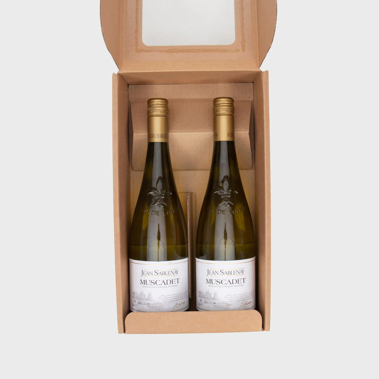 2 Bottle front opening box with window - Image 2