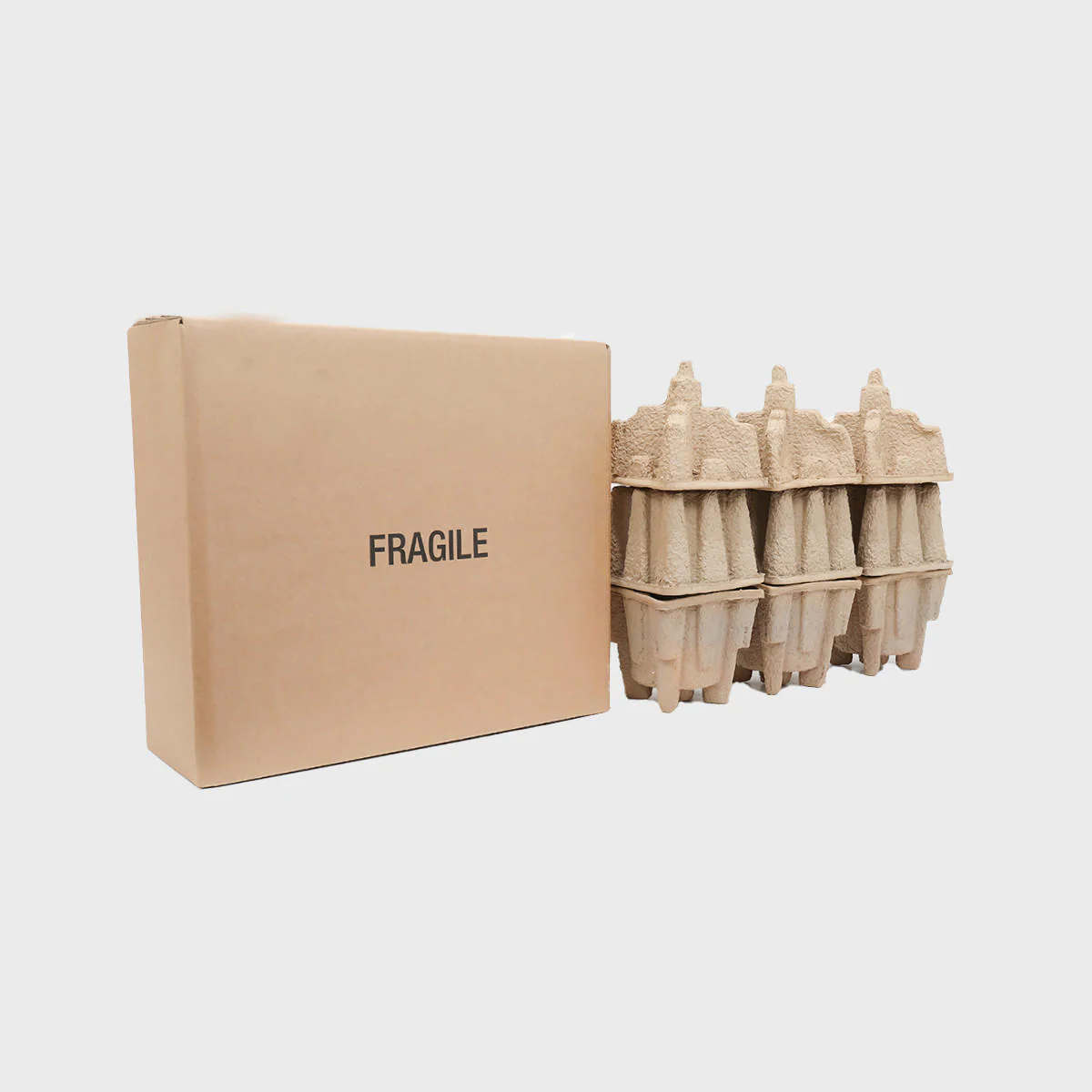 3 magnum bottle Pulpsafe shipping box