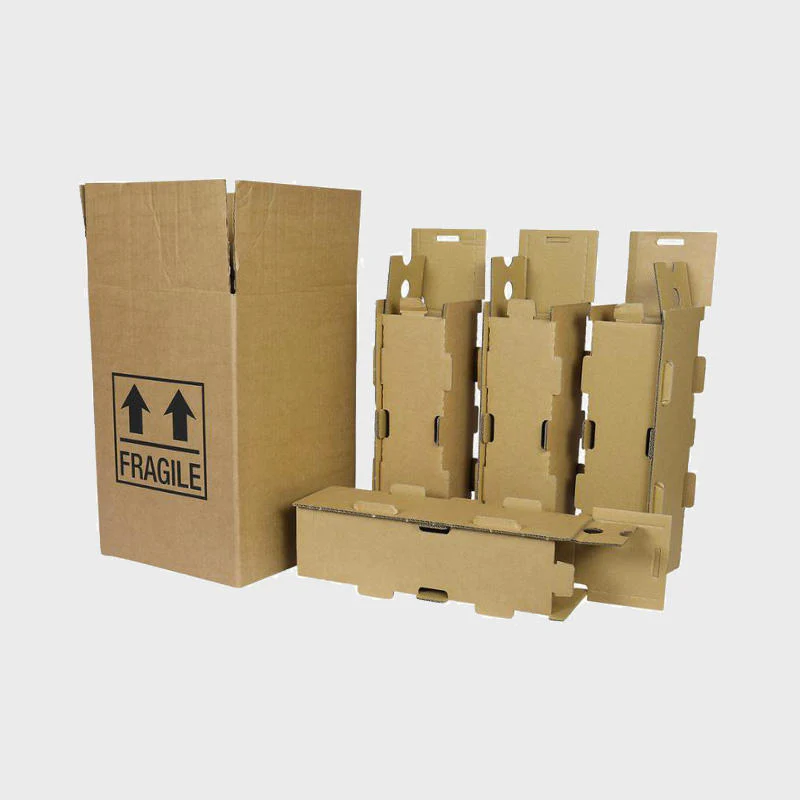 4 bottle Mailsafe shipping box