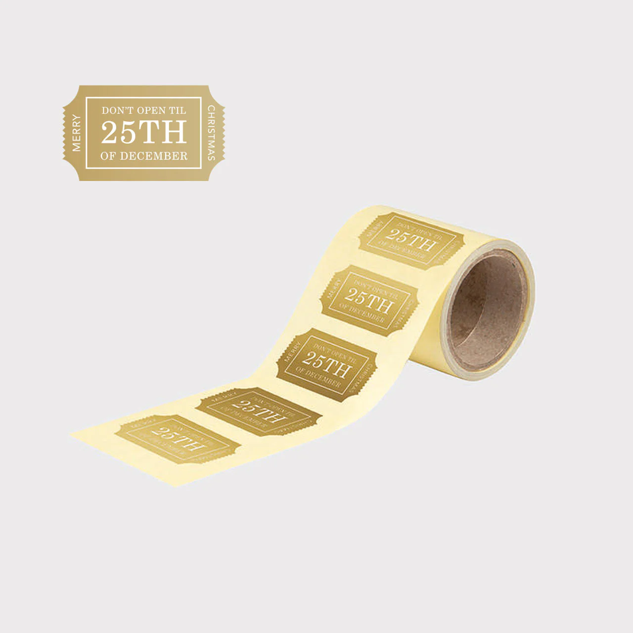 58mm do not open sticker (100 p/roll)