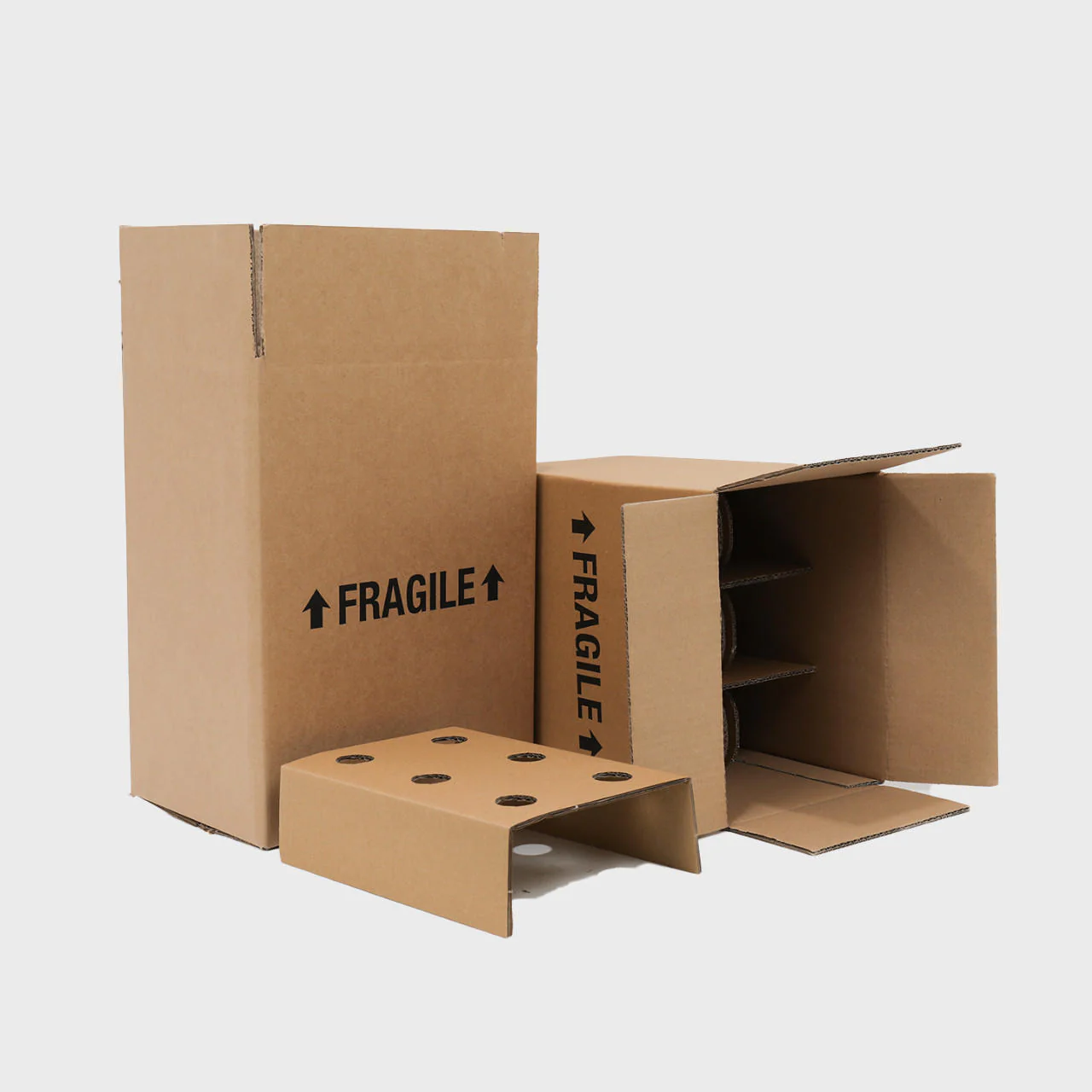 6 bottle Mailsafe shipping box