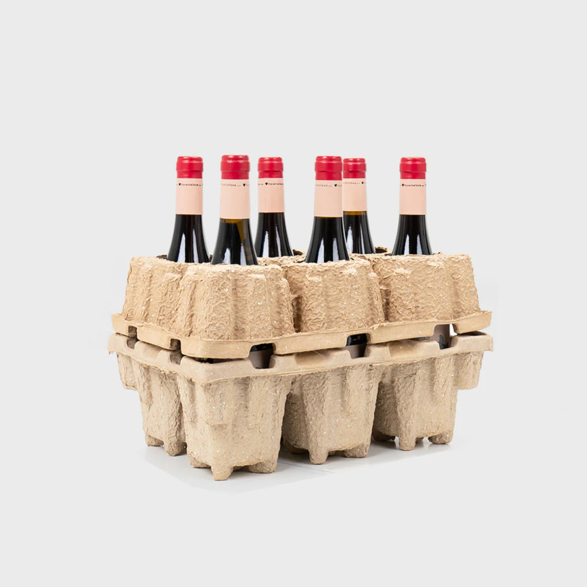 6 bottle Pulpsafe protective insert only - Image 2