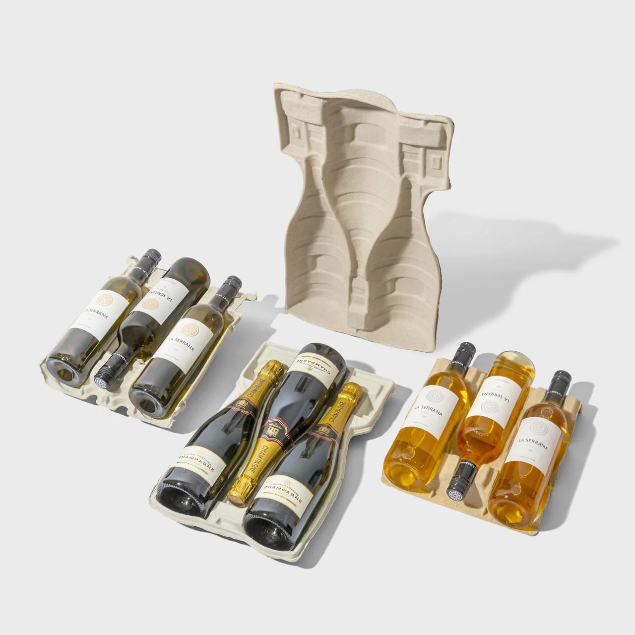 6 bottle reversible pulp divider tray - Image 3