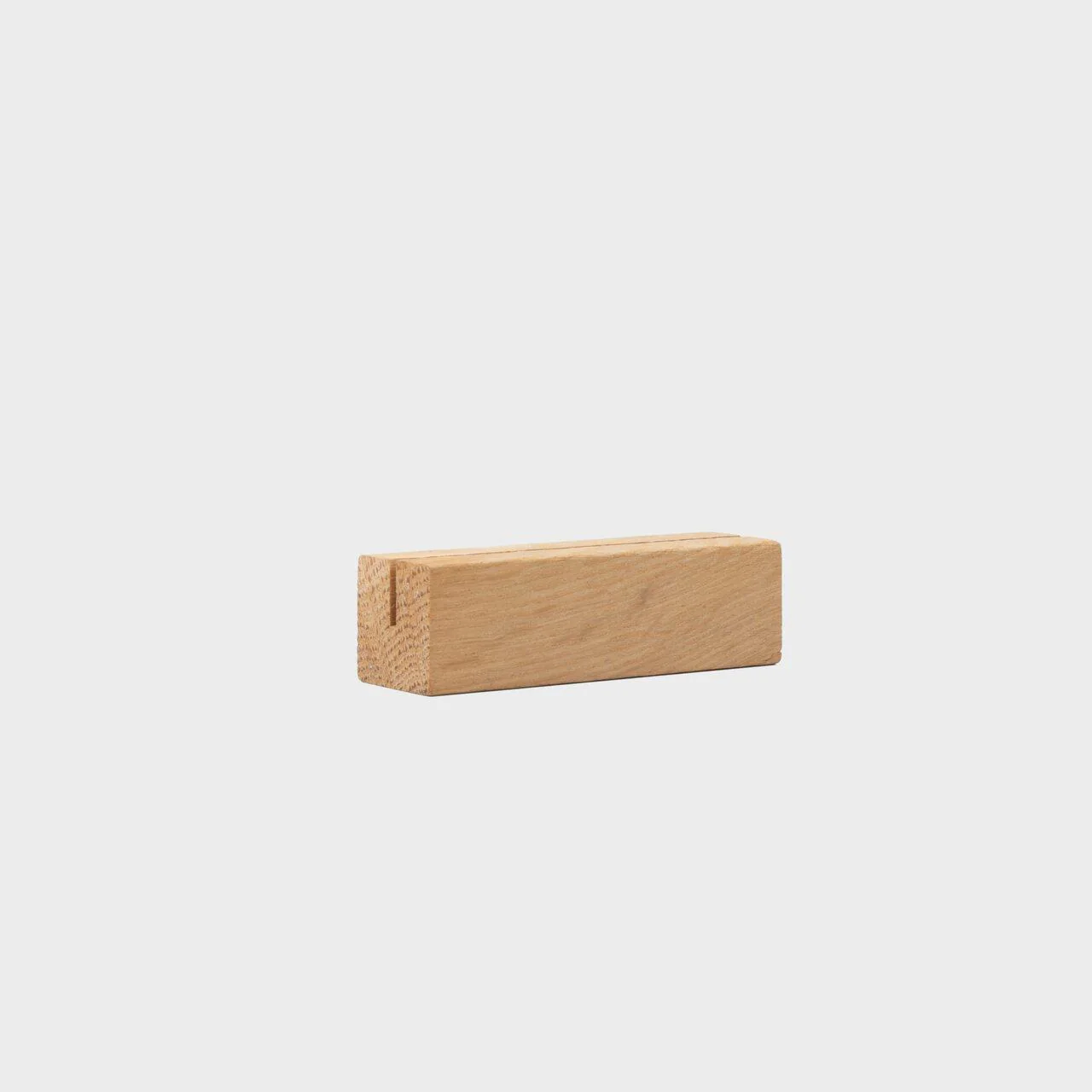 75mm Oak card holder - Image 5