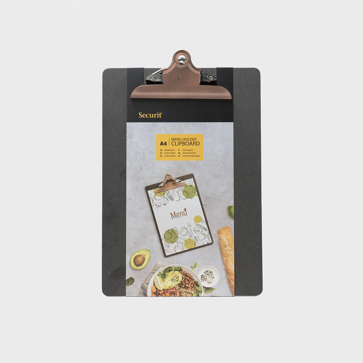 A4 wooden menu clipboard - Image 2