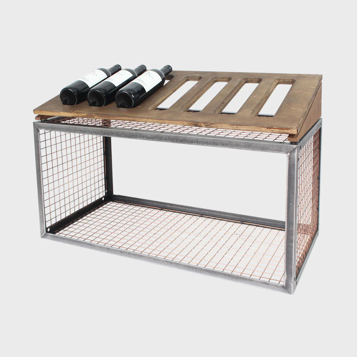 BRIX dark wood angled top bracket (set 2) - Image 2