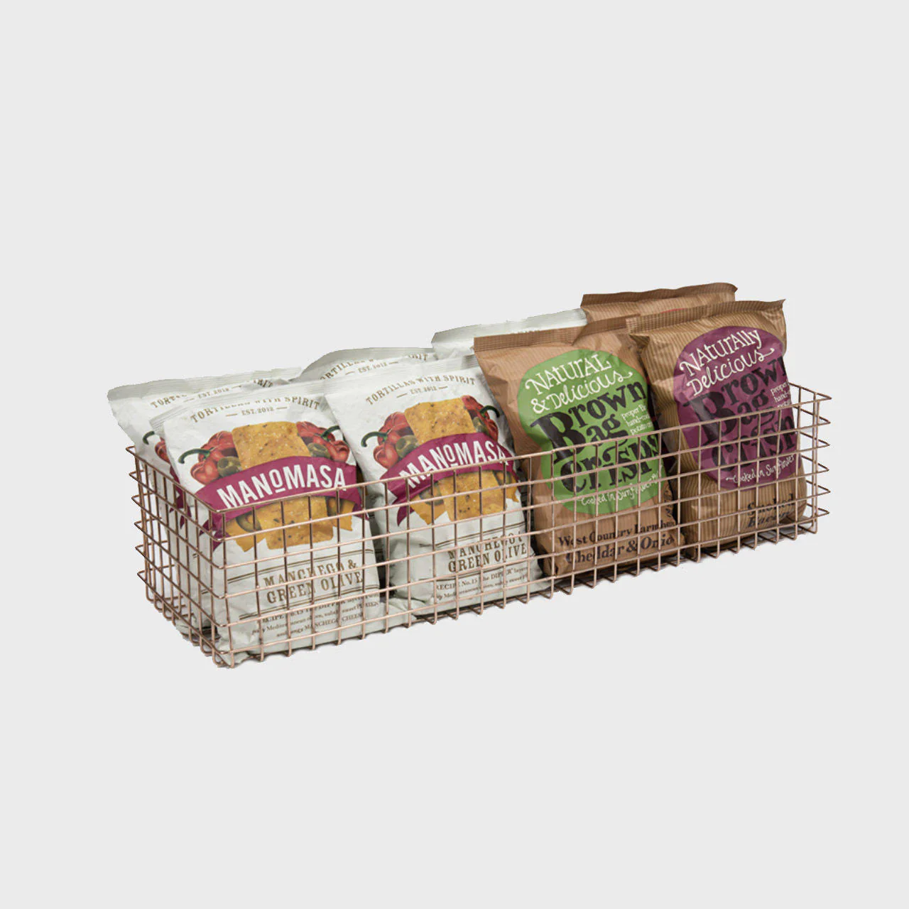 BRIX deep copper wire basket - Image 3
