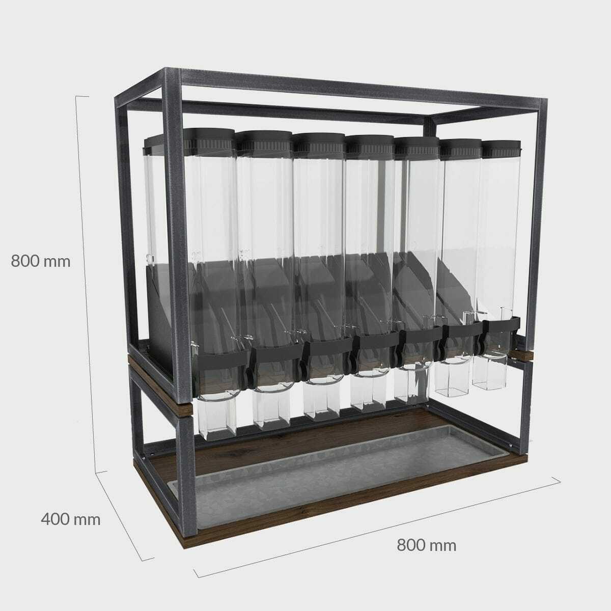BRIX free standing gravity unit 800mm - Image 4