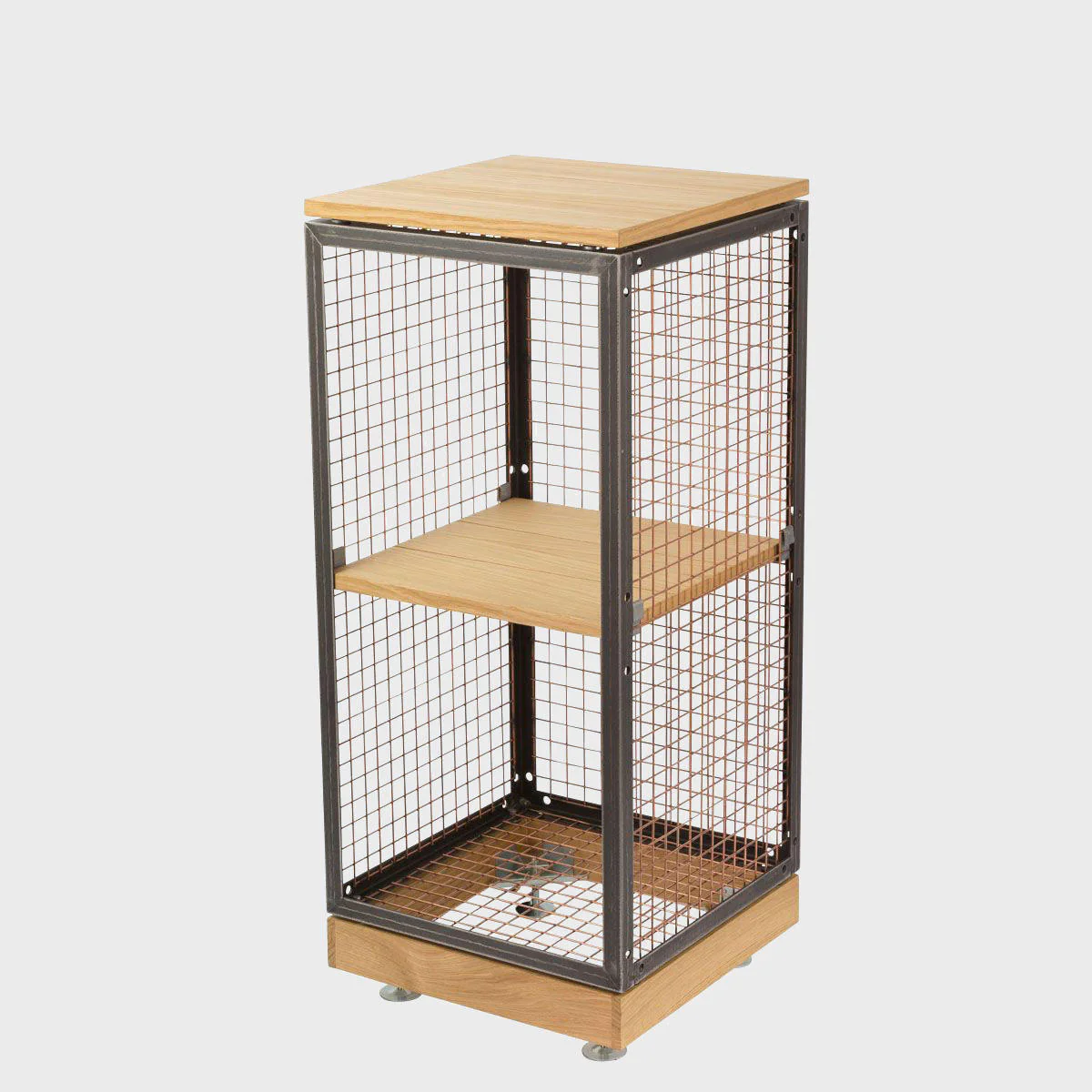 BRIX light oak adjustable plinth 400 x 400mm - Image 2
