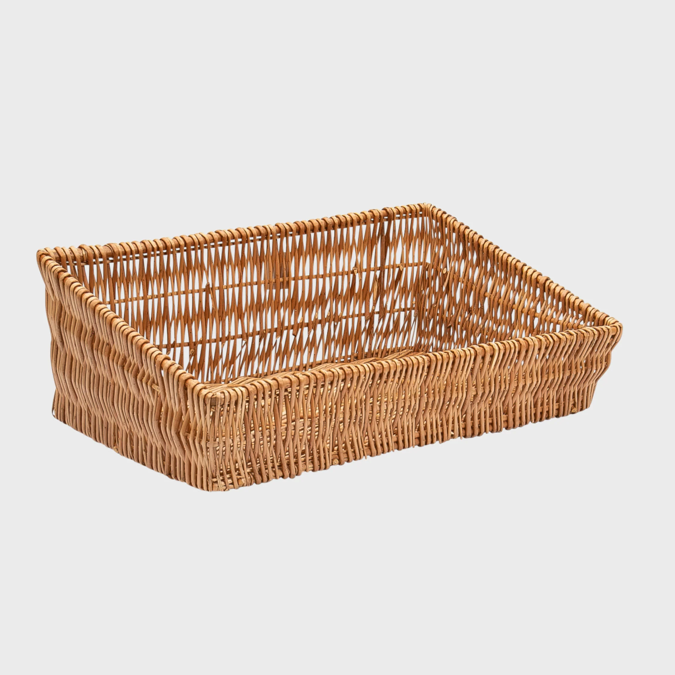 Chatto large deep angled wicker basket - Image 3
