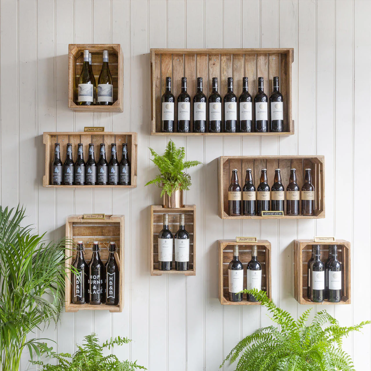Chatto mango wood display crate - Image 3