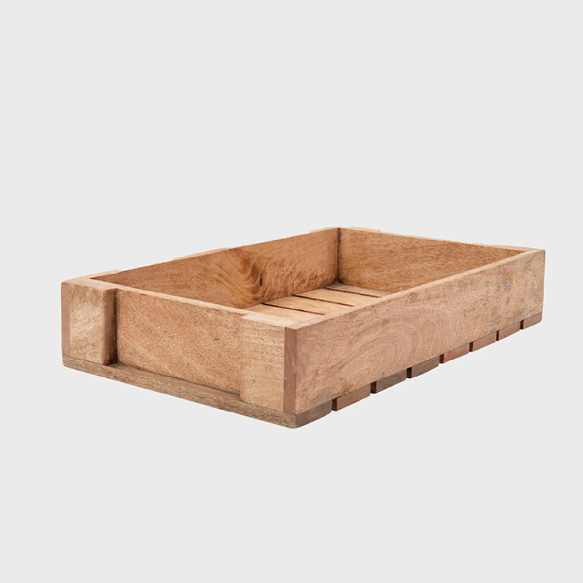Chatto mango wood display crate - Image 5
