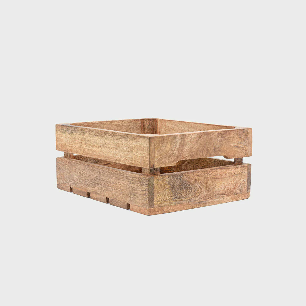 Clifton mango wood display crate - Image 5