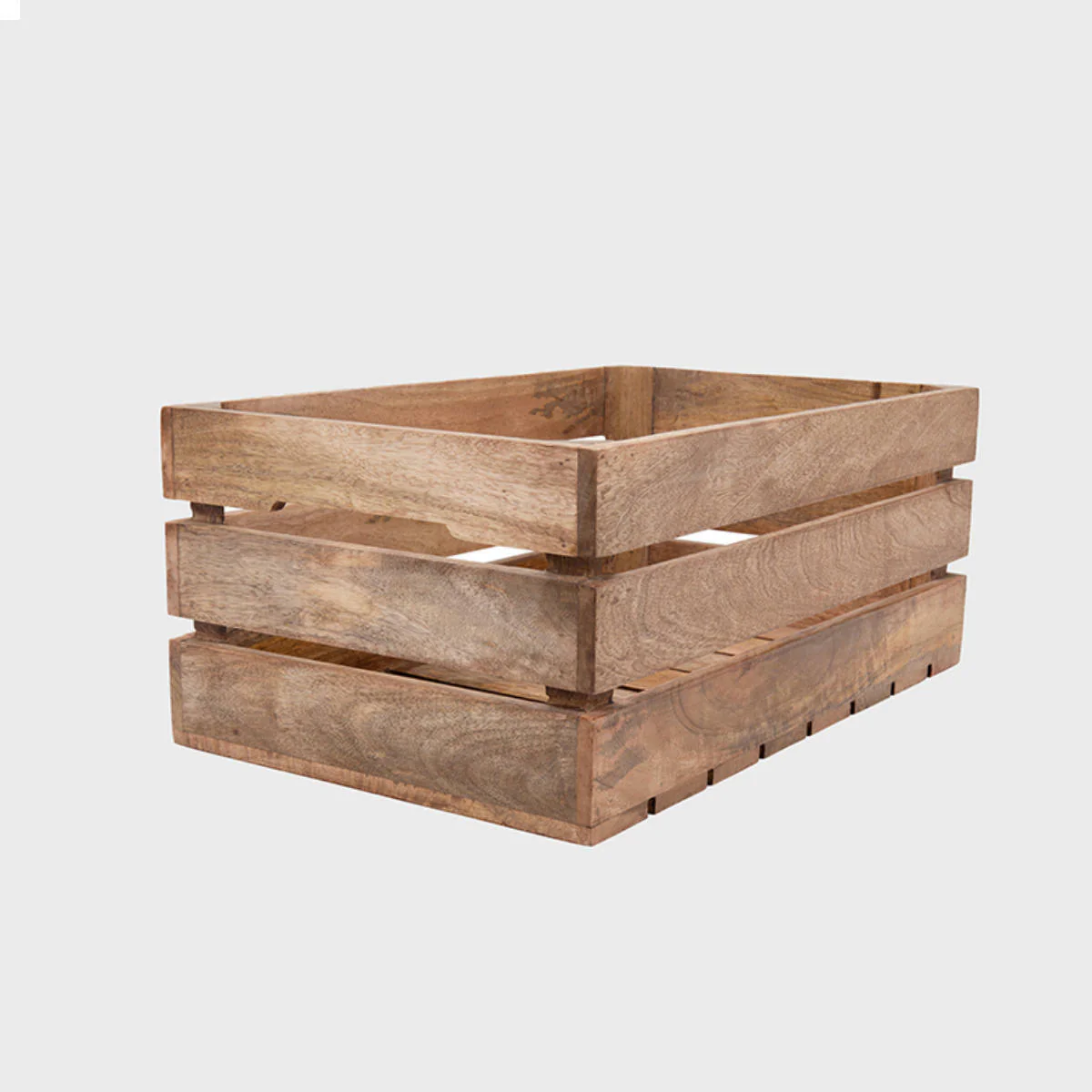 Clifton mango wood display crate - Image 7