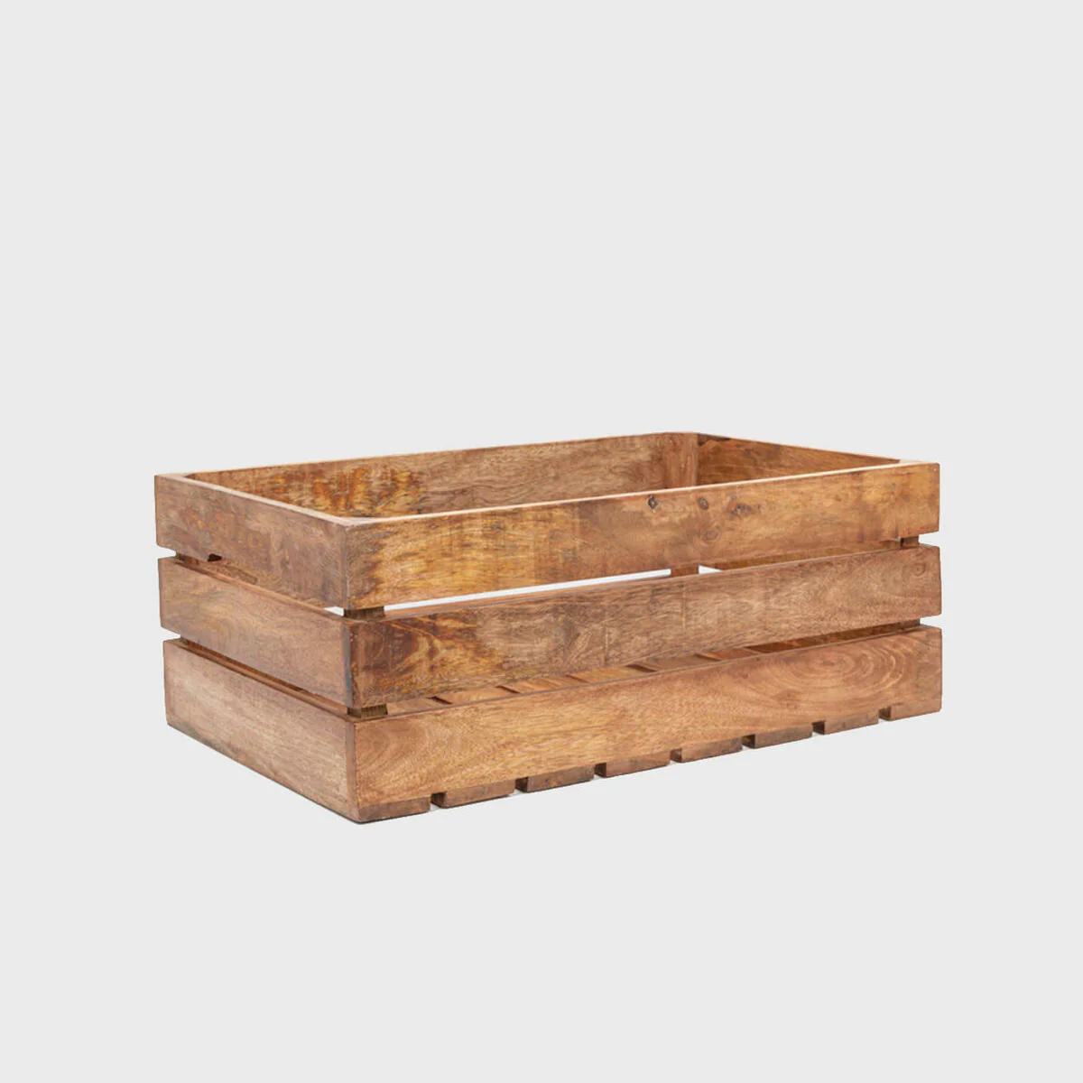 Clifton mango wood display crate - Image 8