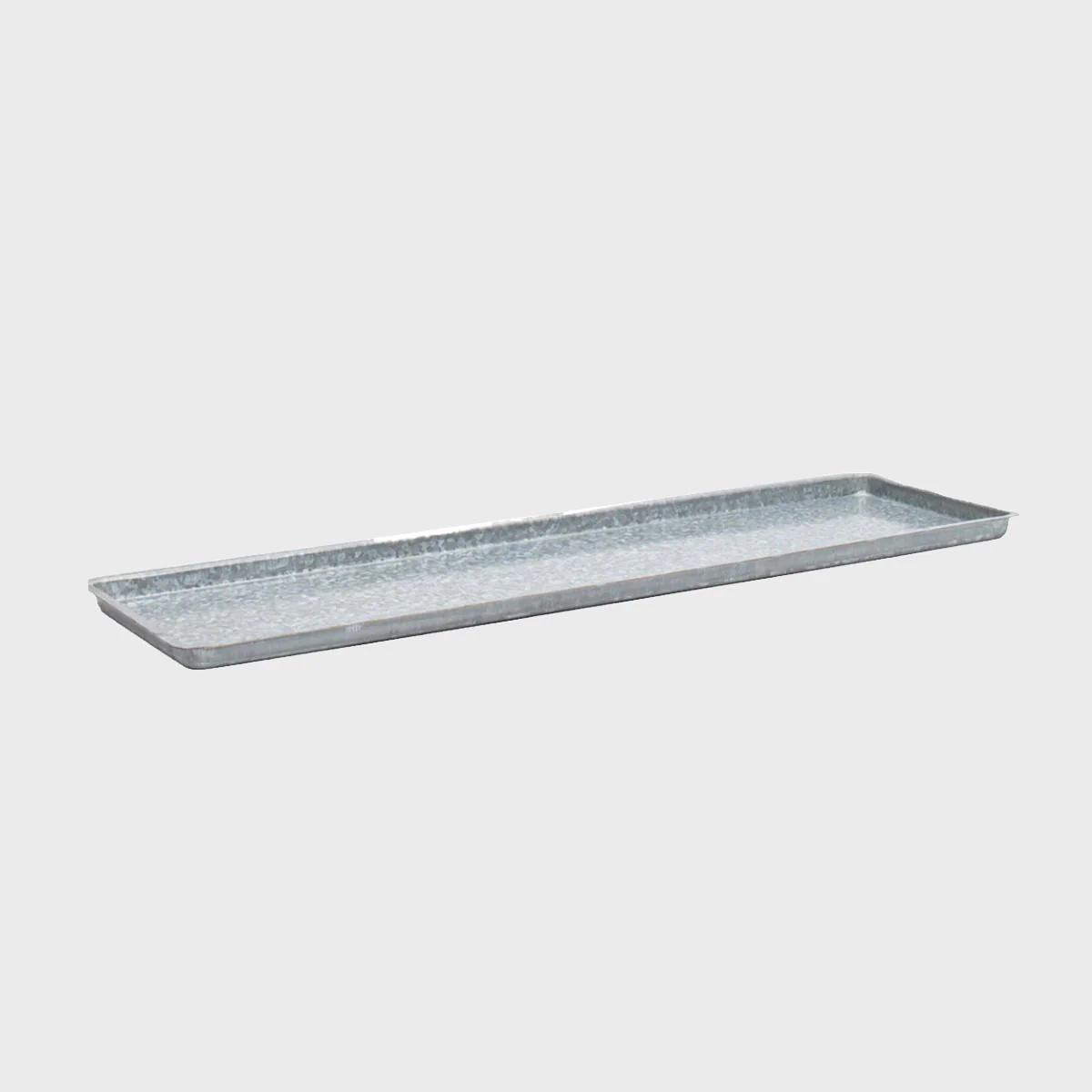 Galvanized tray