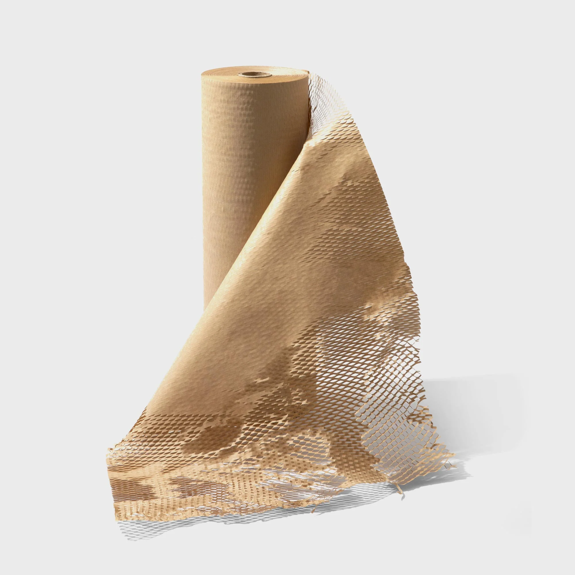 Honeycomb paper dispenser with 250m kraft honeycomb paper roll - Image 2