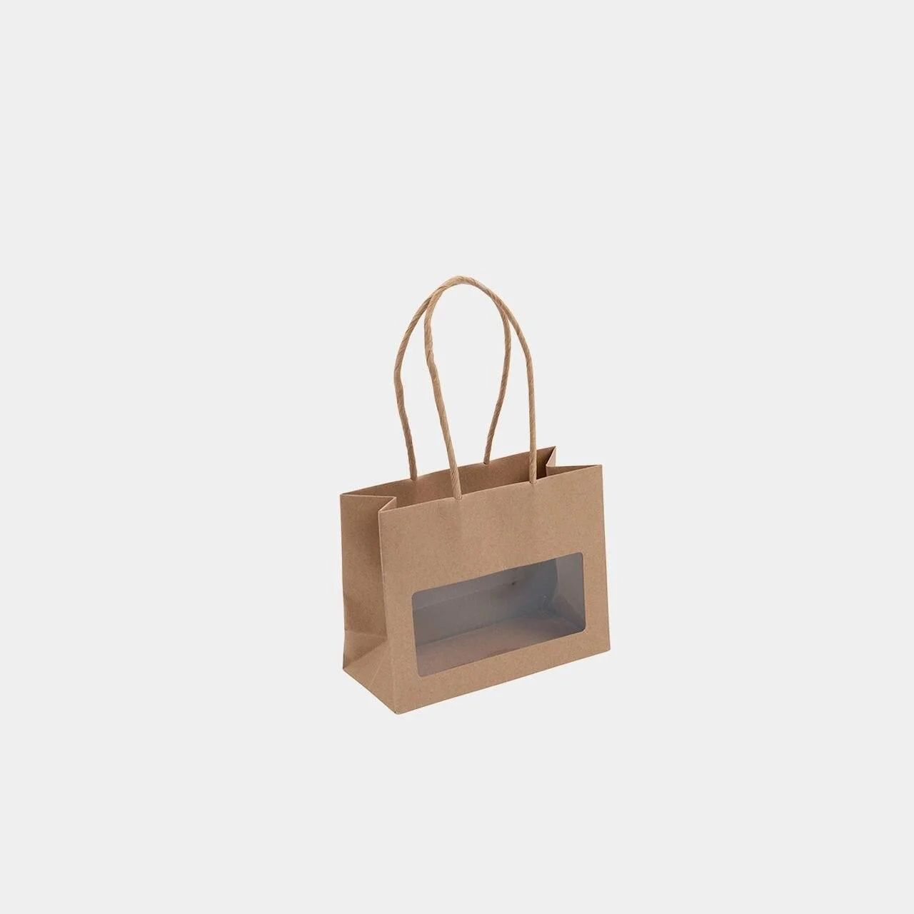 Jar kraft bag with large window - Image 5