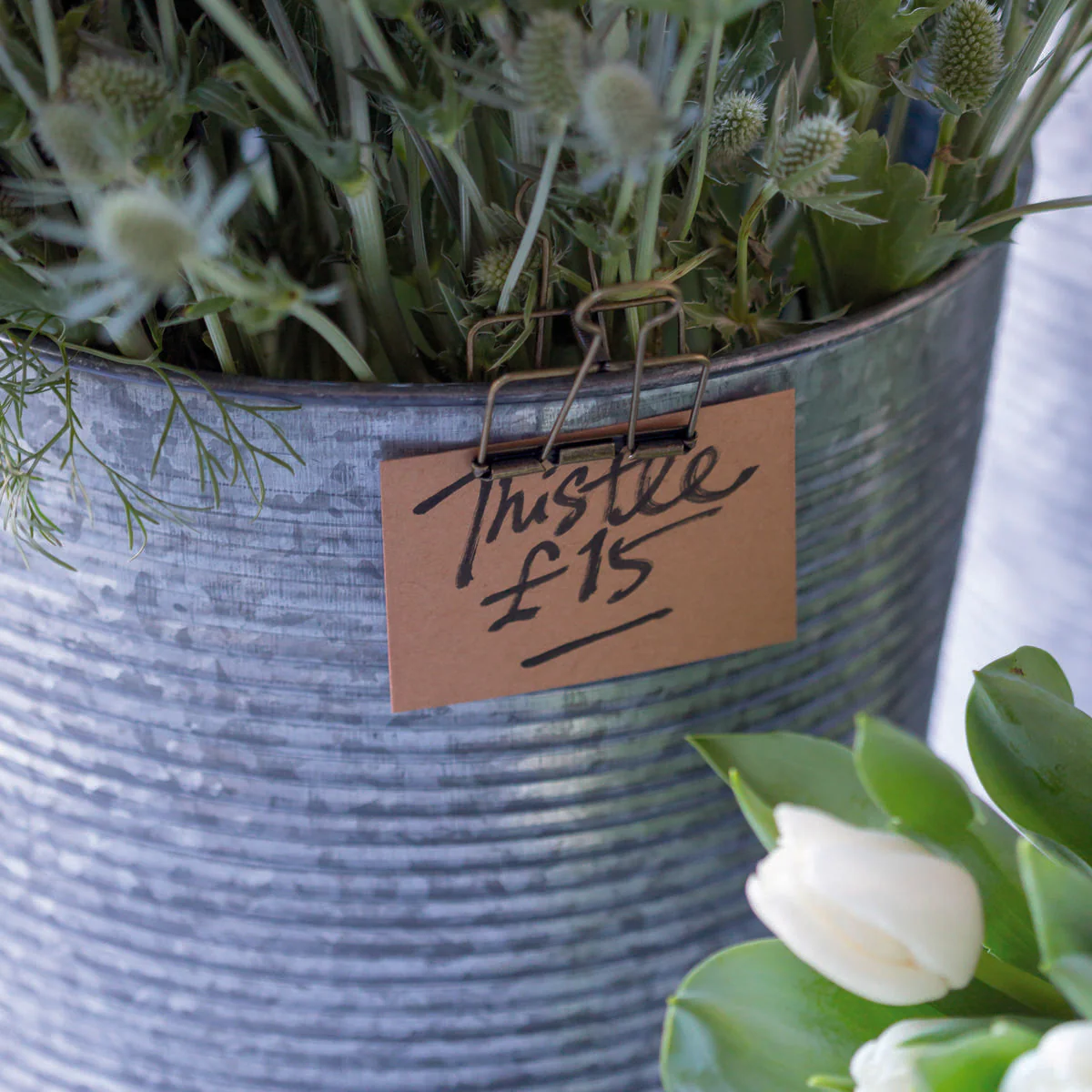 Kraft card signage tags - Image 4