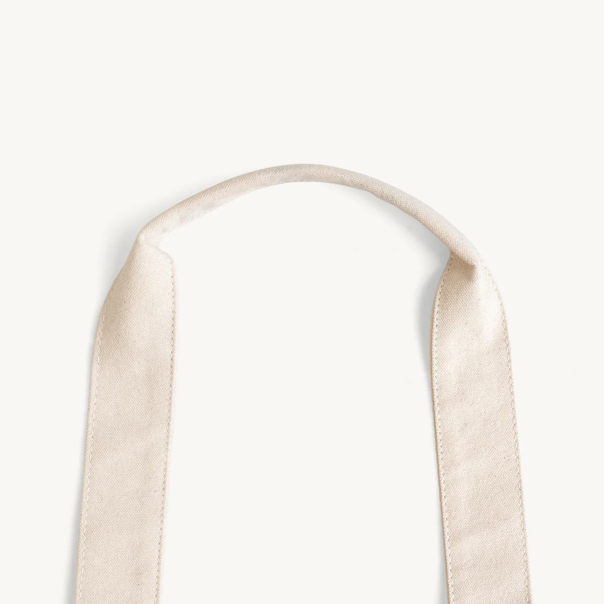 Large natural 12oz washed recycled canvas bag with side pocket - Image 4