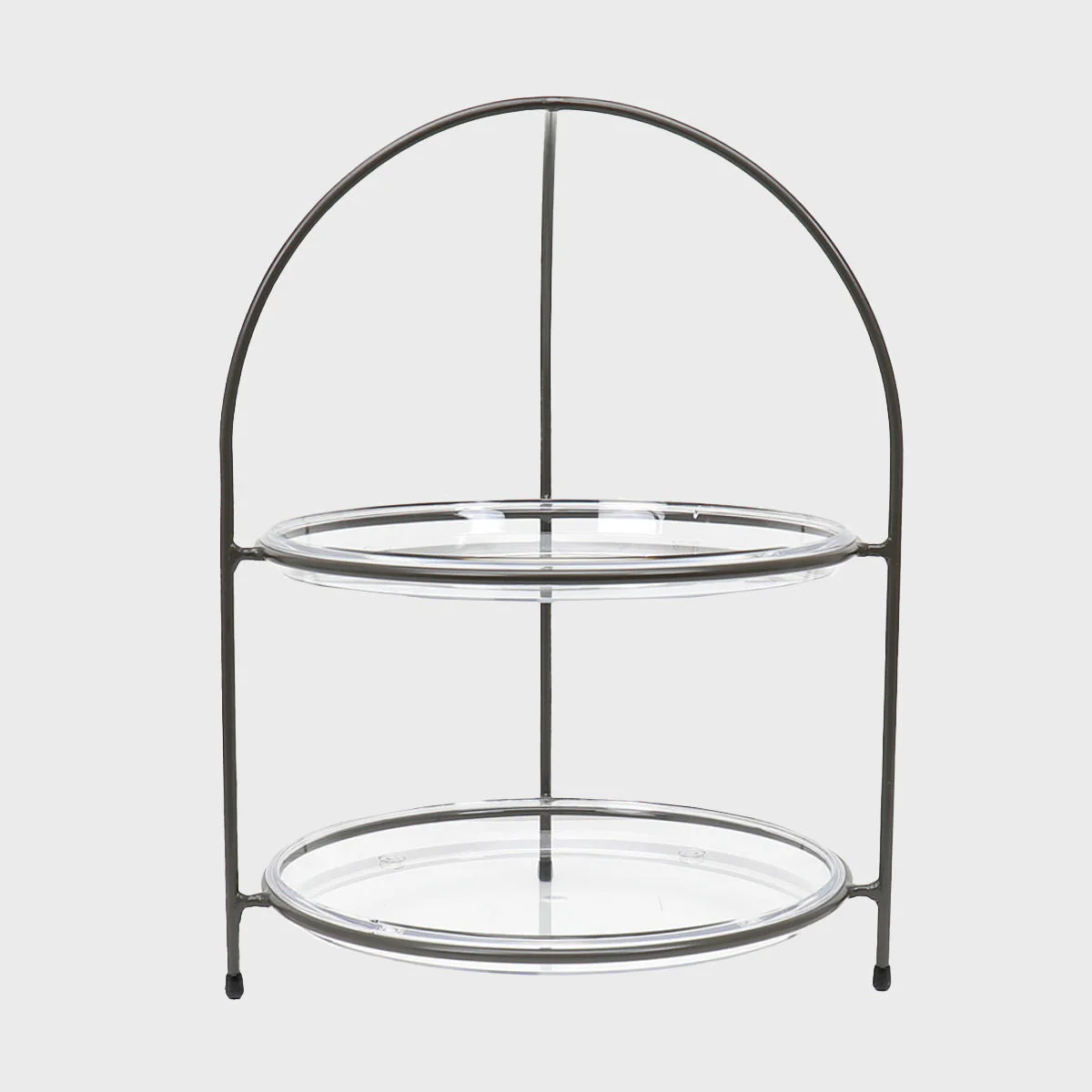 Leander metal tiered riser with handle and acrylic tray - Image 6