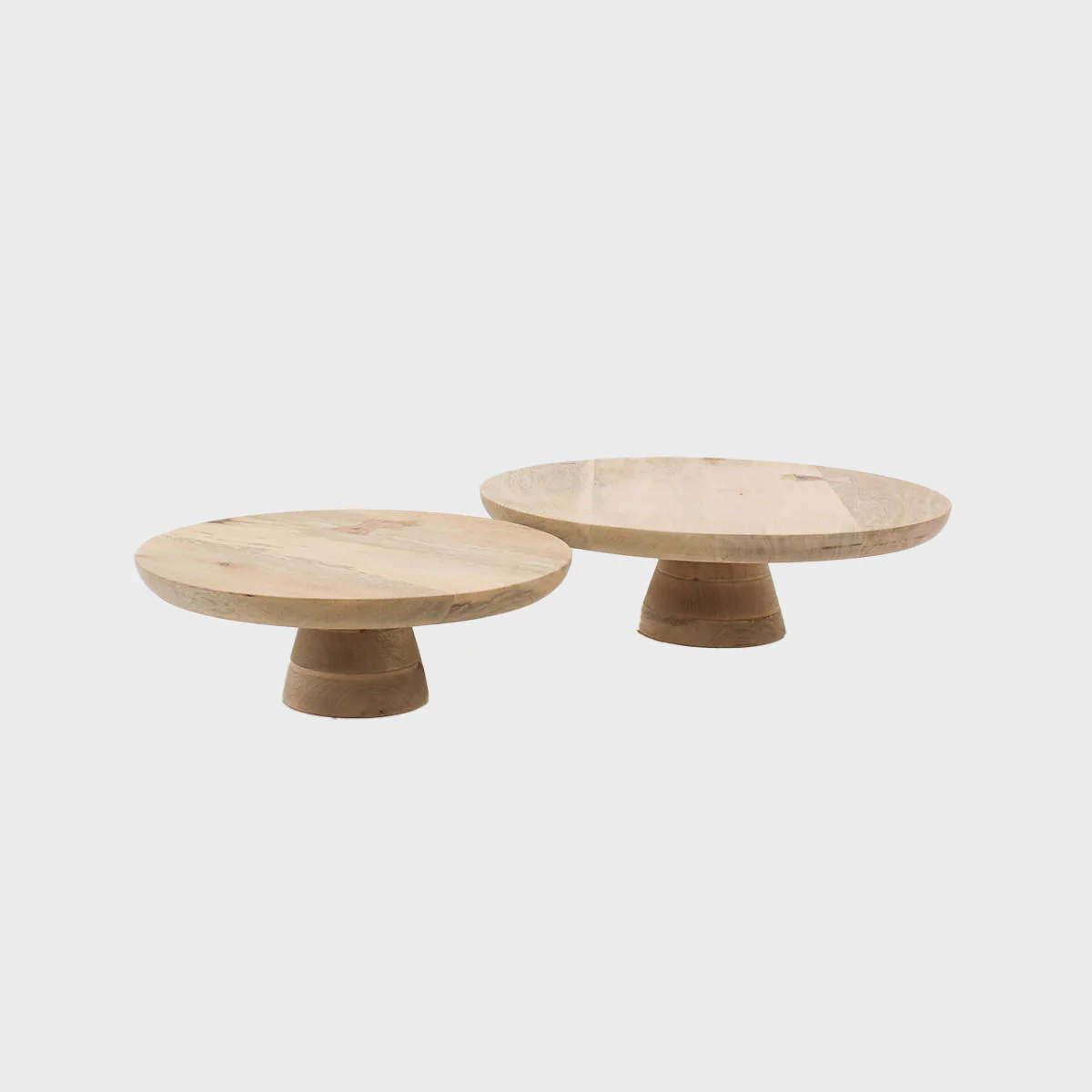 Mango wood wooden cake stand