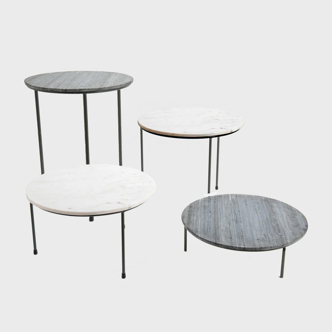 Matlock countertop stand with dark grey marble board - Image 3
