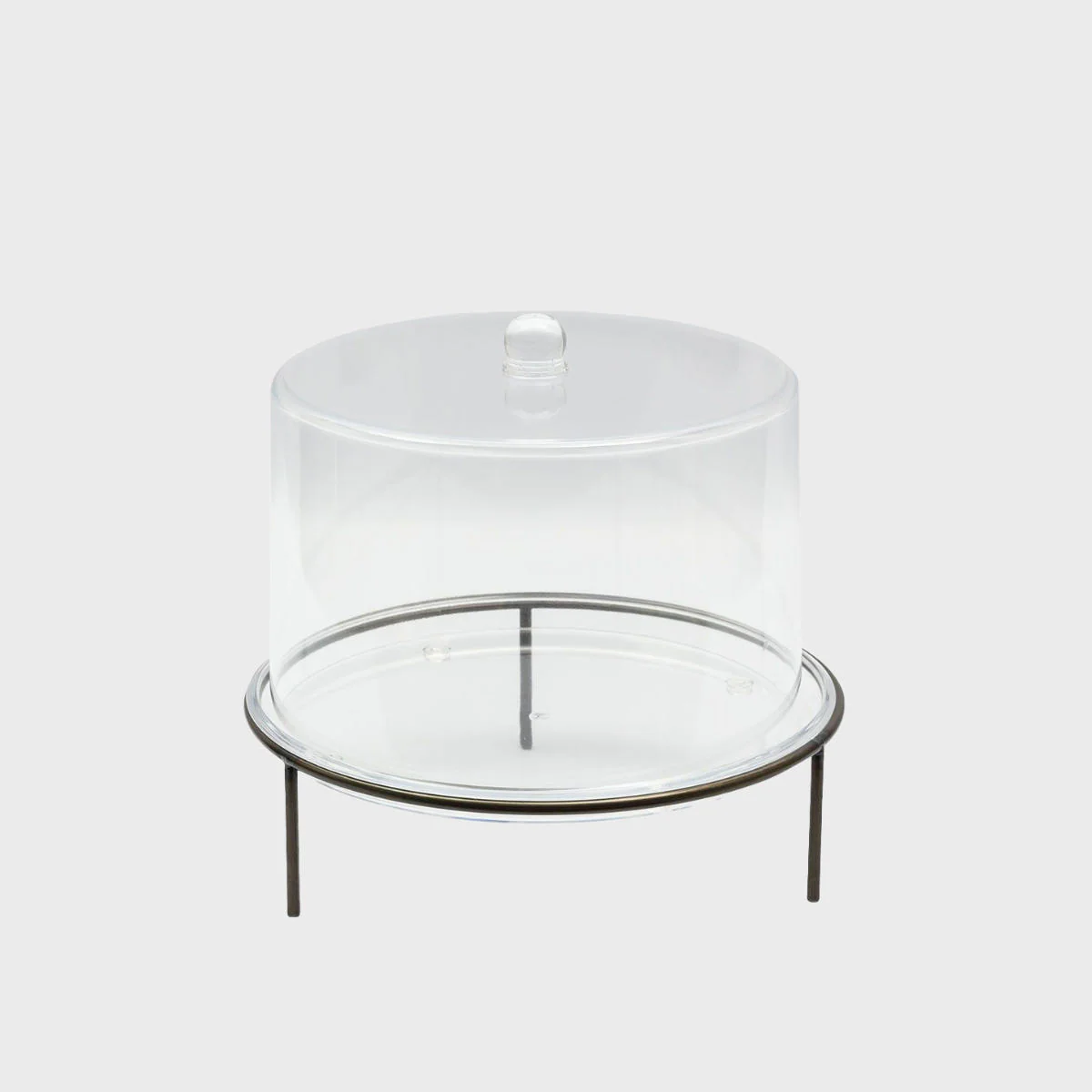 Matlock countertop stand with large flat acrylic dome - Image 2