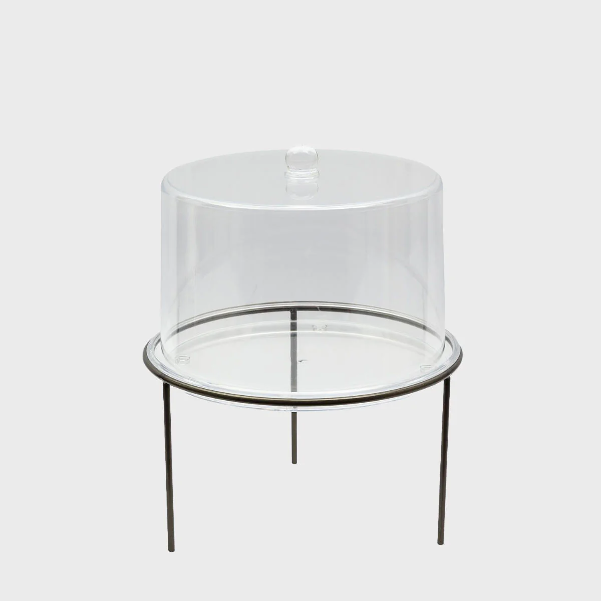 Matlock countertop stand with large flat acrylic dome - Image 3