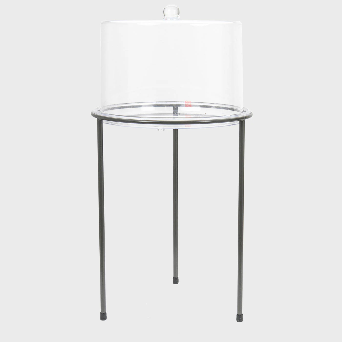 Matlock countertop stand with large flat acrylic dome - Image 5