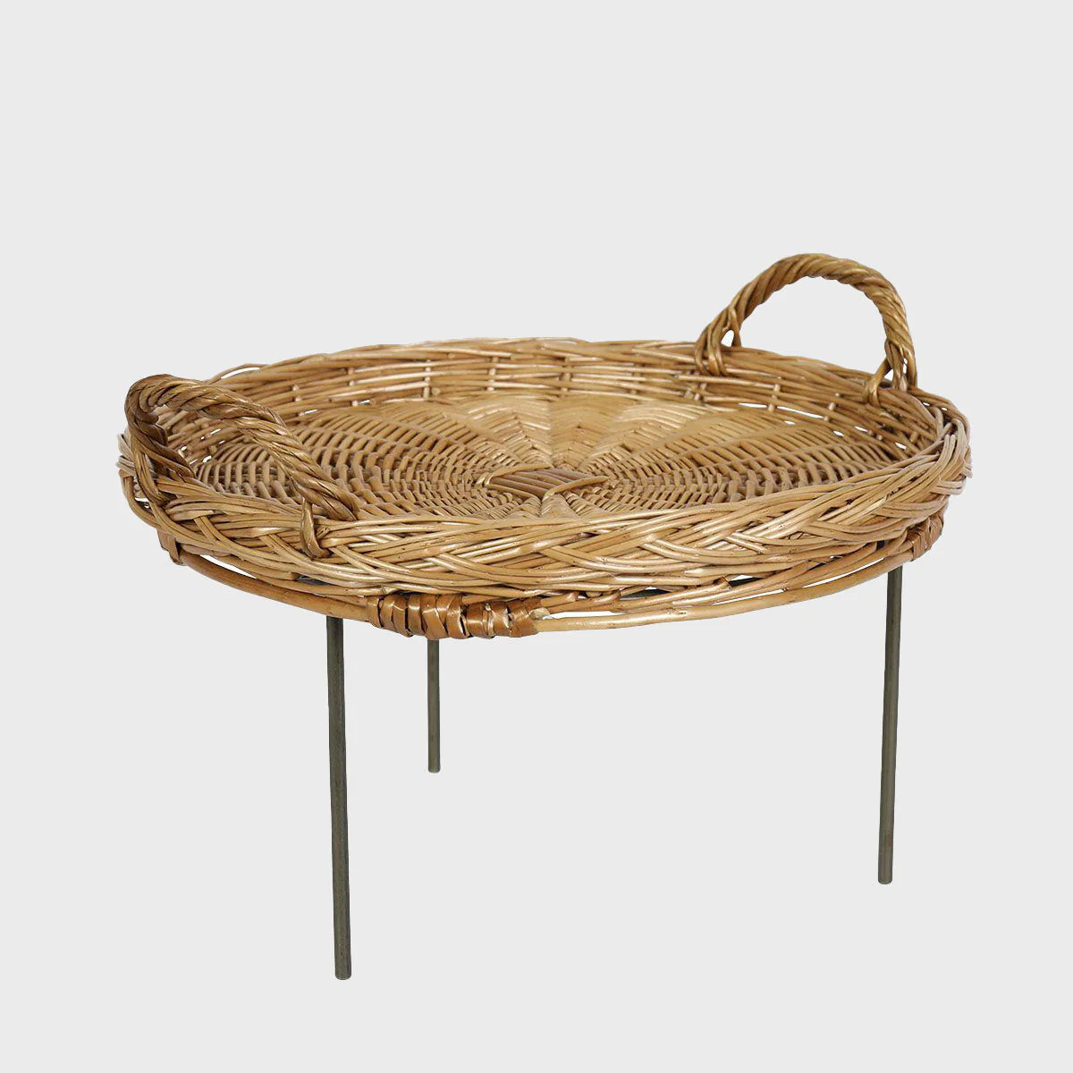 Matlock countertop stand with wicker tray - Image 6