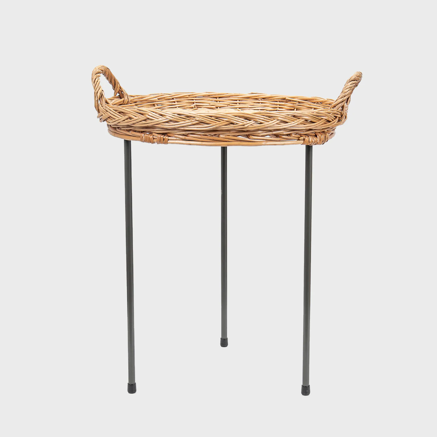 Matlock countertop stand with wicker tray - Image 8