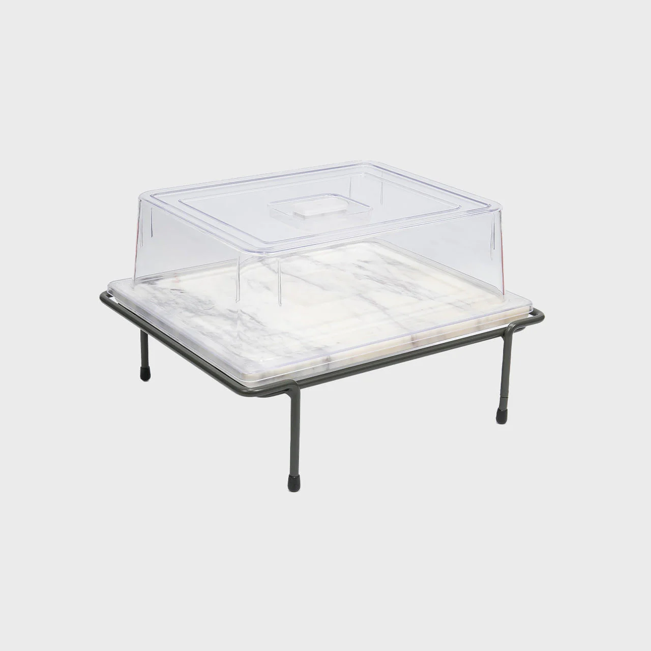 Matlock GN1/2 riser with light grey marble board - Image 2
