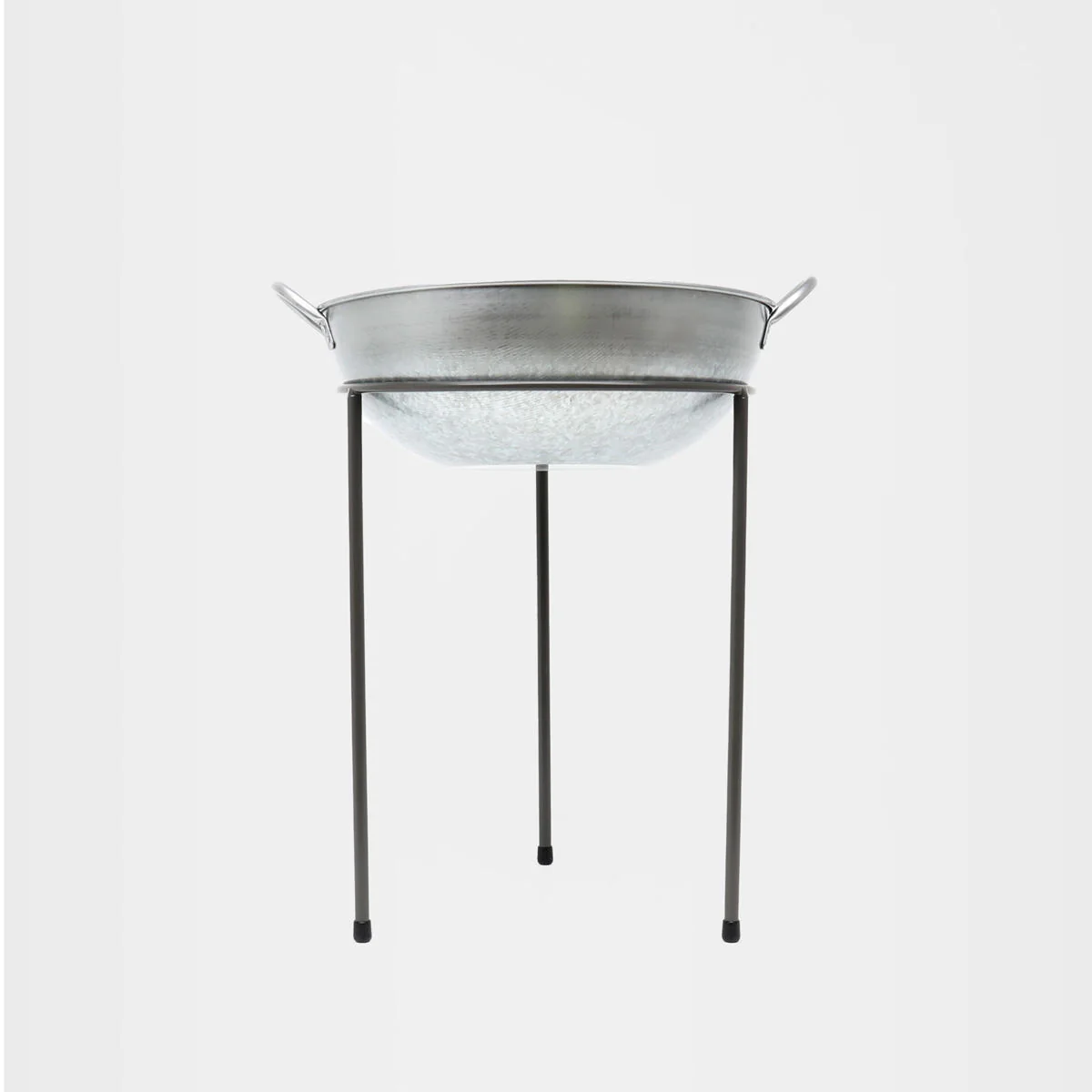 Matlock metal riser with exmouth galvanised metal bowl - Image 7