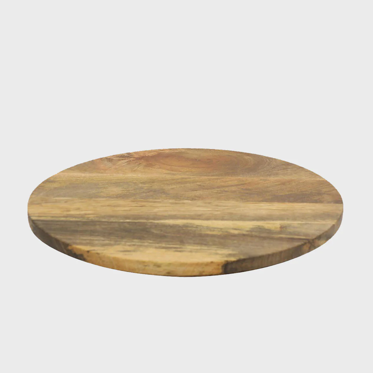 Matlock round mango wood serving board