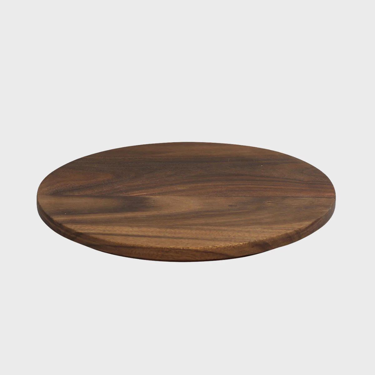 Matlock round acacia wood serving board