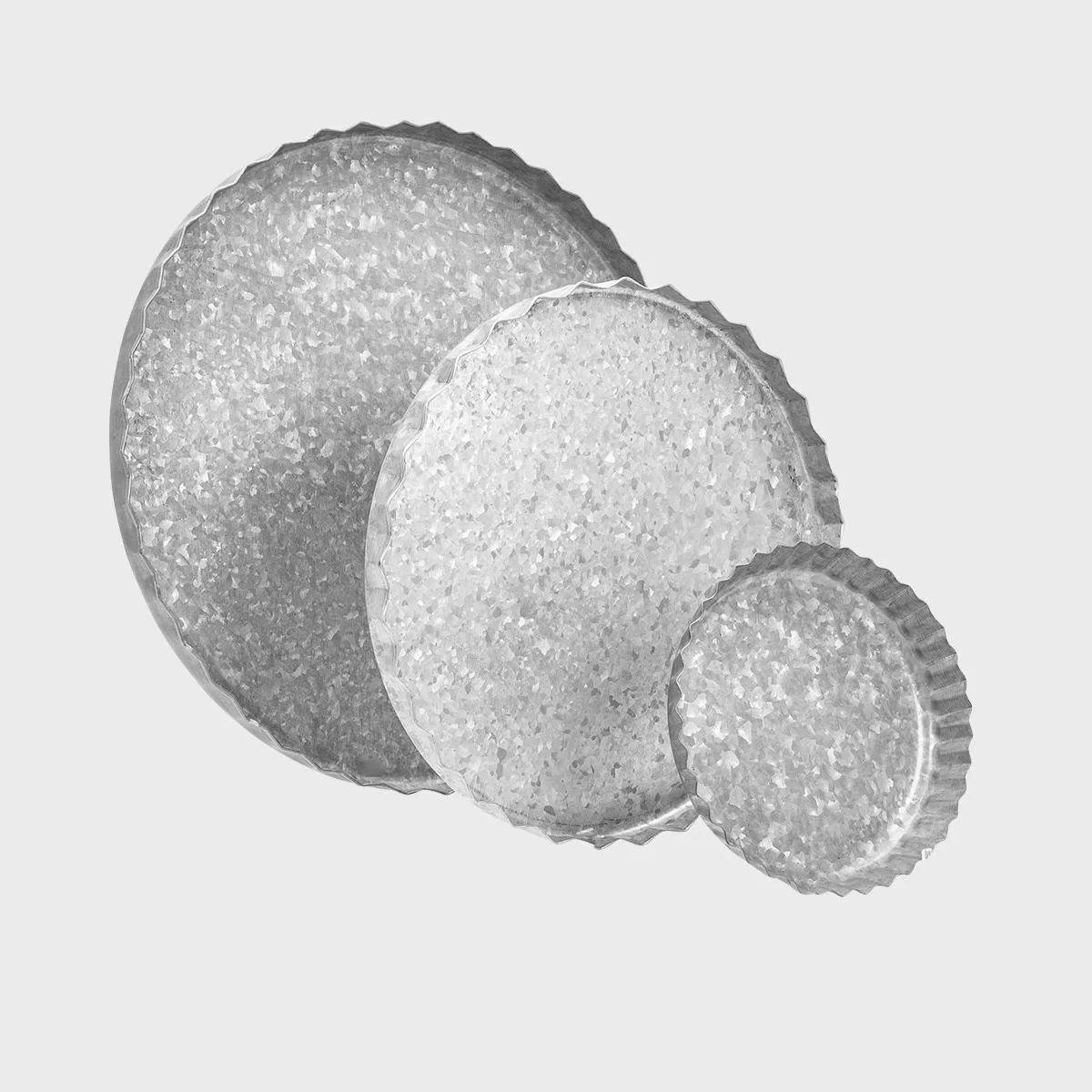 Medium metal serving platter - Image 4