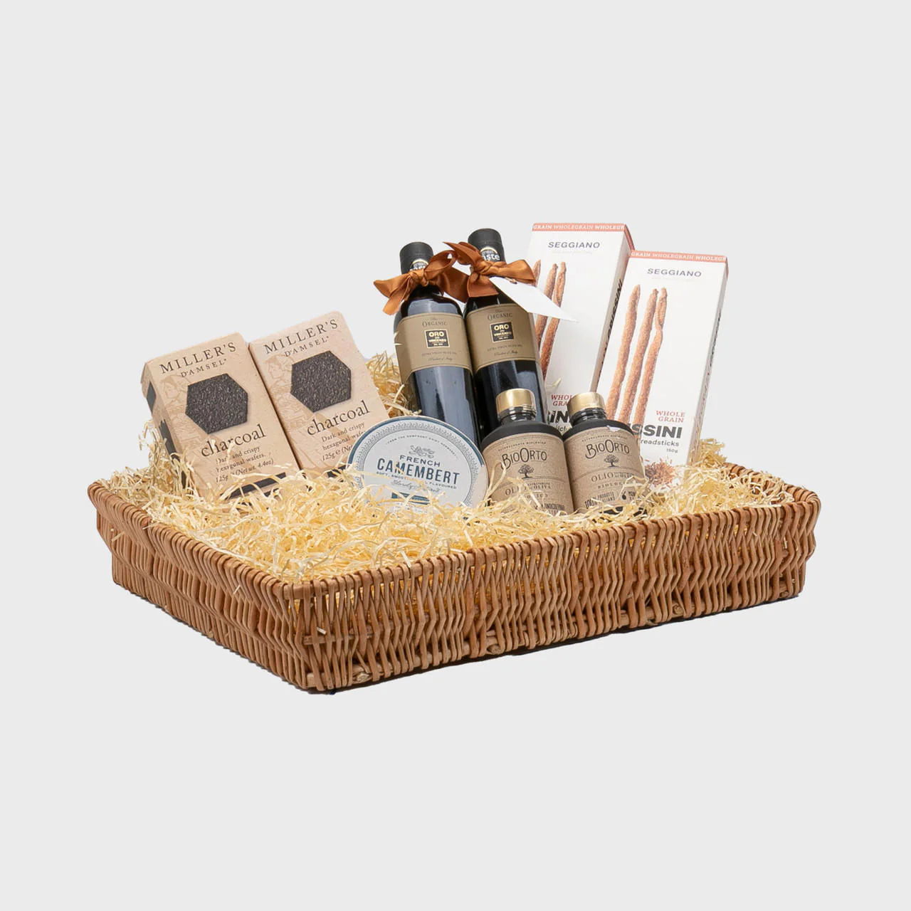 Medium shallow wicker tray - Image 3