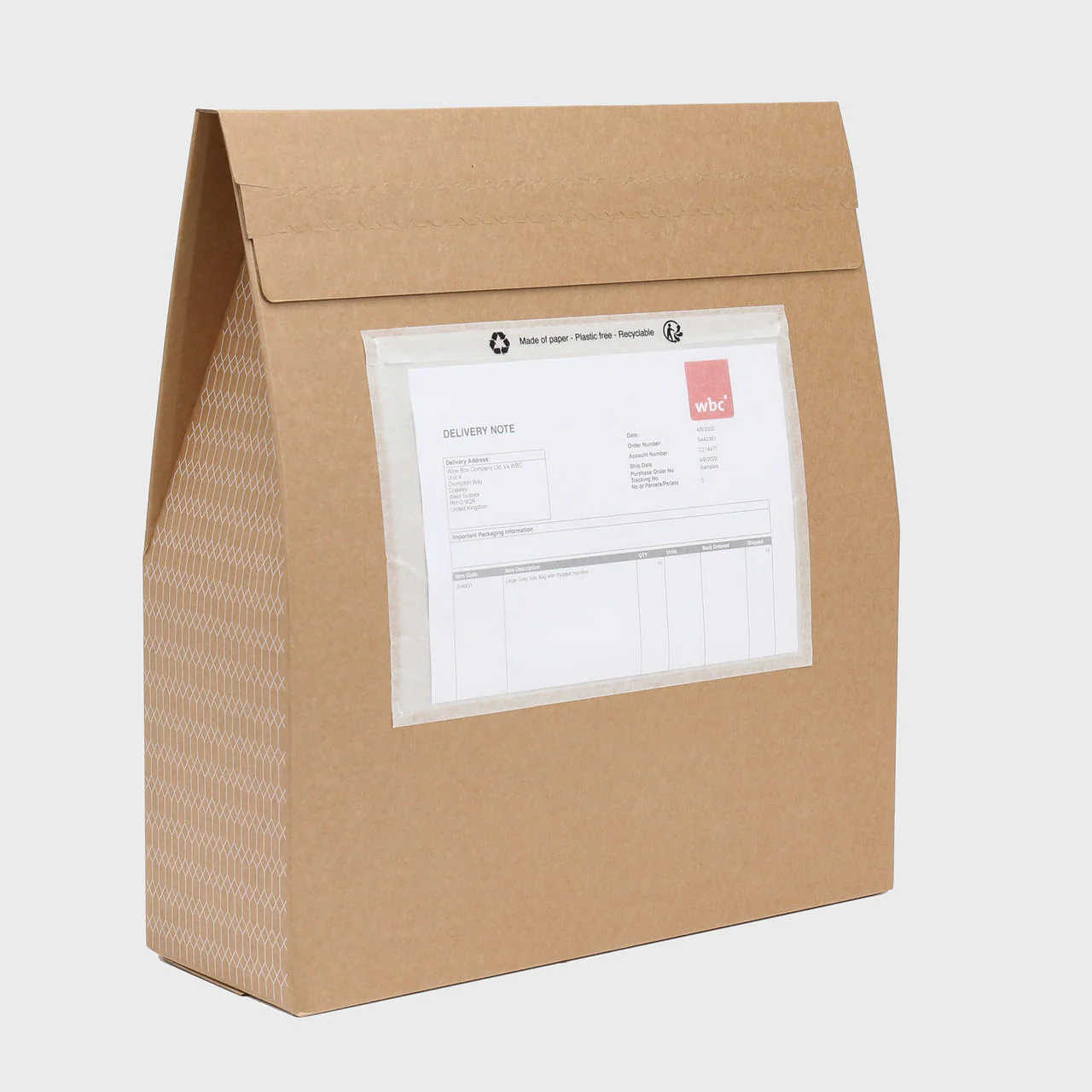 Paper documents enclosed sleeve - Image 2