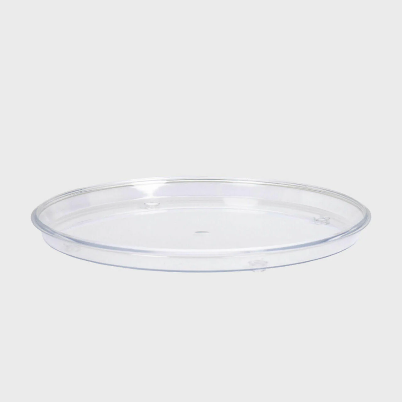 Round acrylic tray