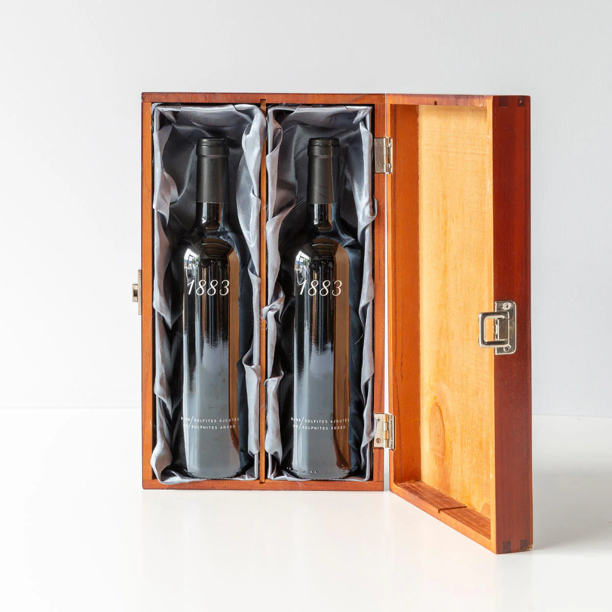 Silk lining for wooden bottle boxes - Image 3