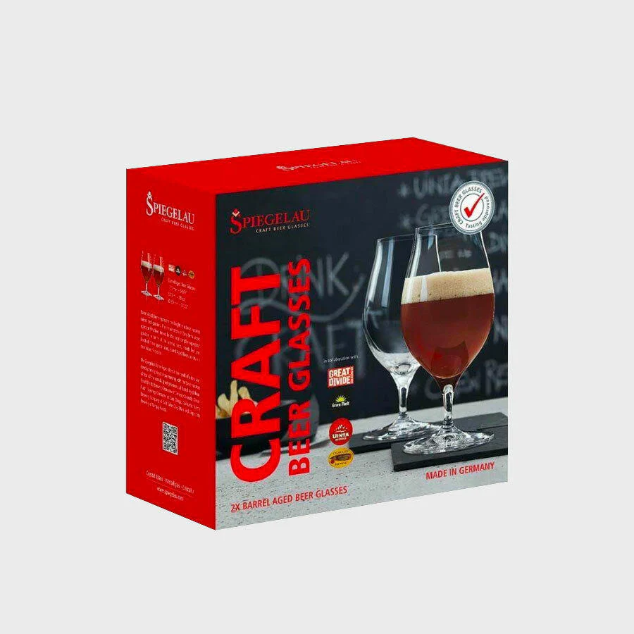 Spiegelau barrel aged beer glasses (retail box of 2)