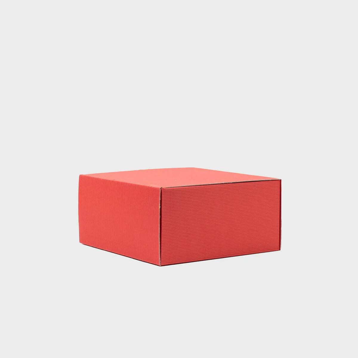 Square fluted card gift box - Image 5