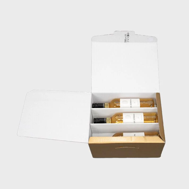 Stacked 6 bottle gift hamper box - Image 4