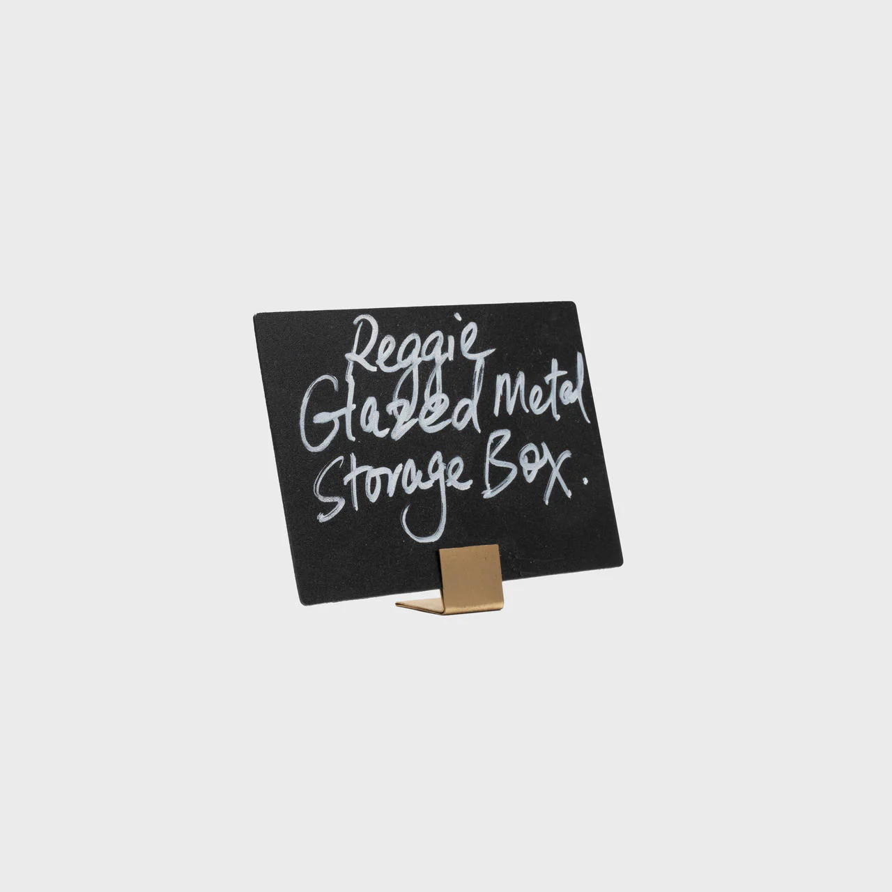 Universal small brass ticket stand - Image 2