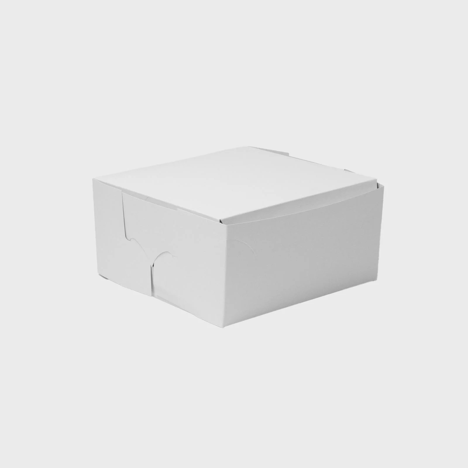 White takeaway cake box - Image 4