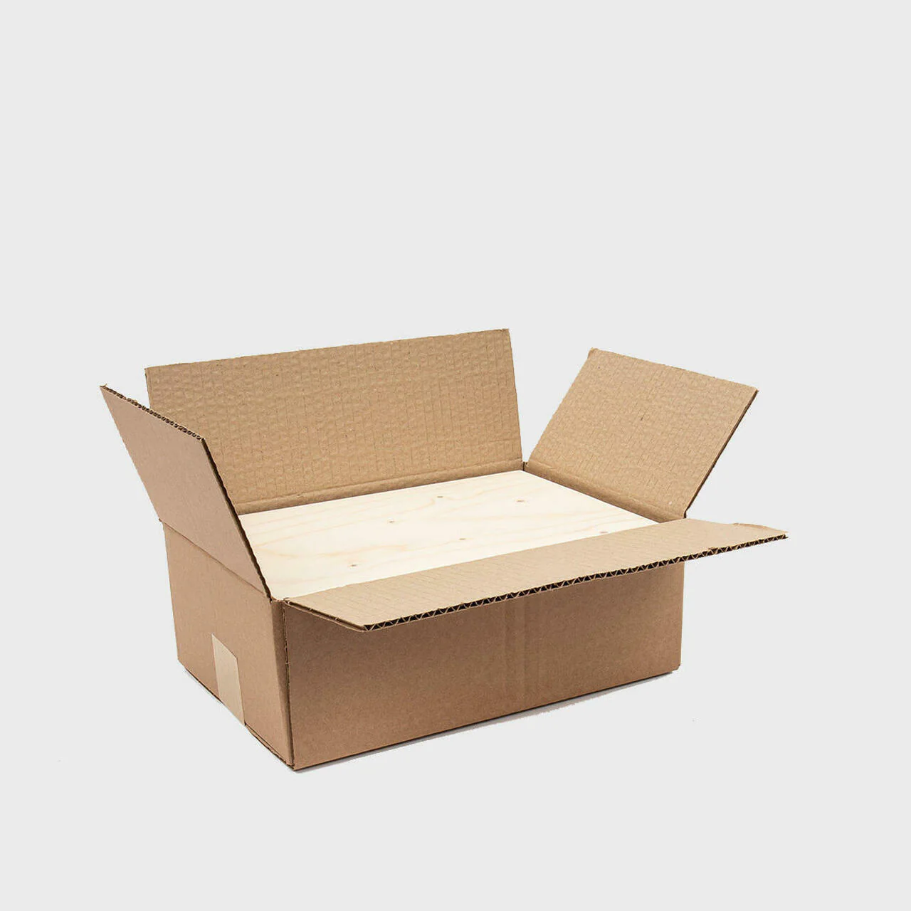 Wooden hamper box with drop on lid - Image 4